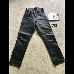 Vintage Langlitz Leathers Custom Riding Pants